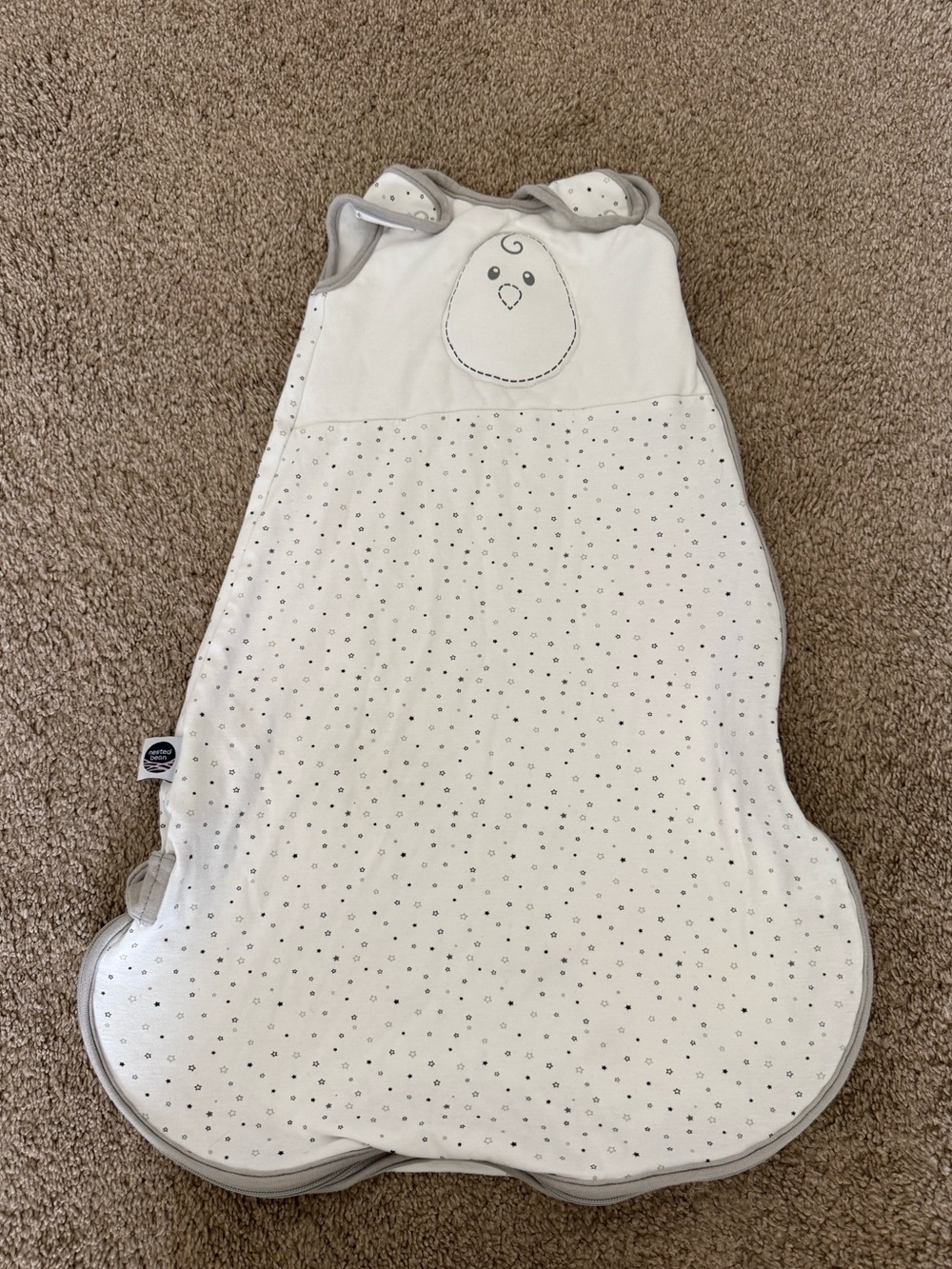 Nested Bean 0-6mo Neutral Sleep Sack